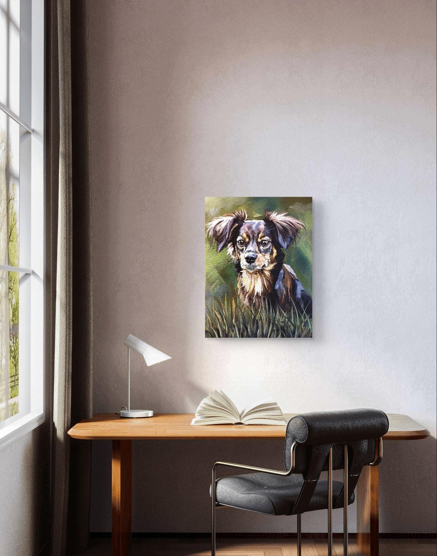 Premium Gemälde 'Chihuahua' 30 x 40 cm - Heinz