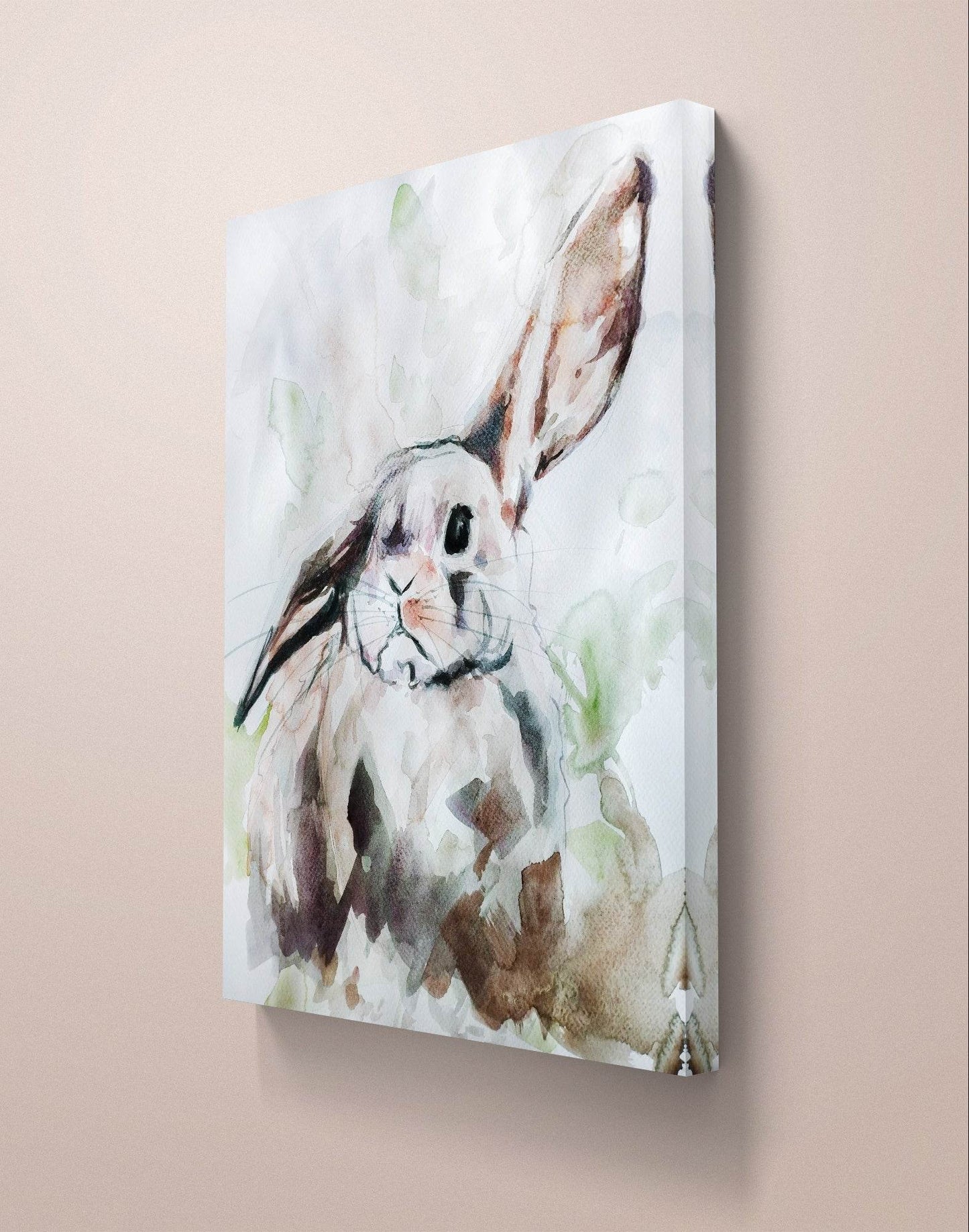 Aquarellbild Kaninchen (30 × 40 cm) - H1Z Art