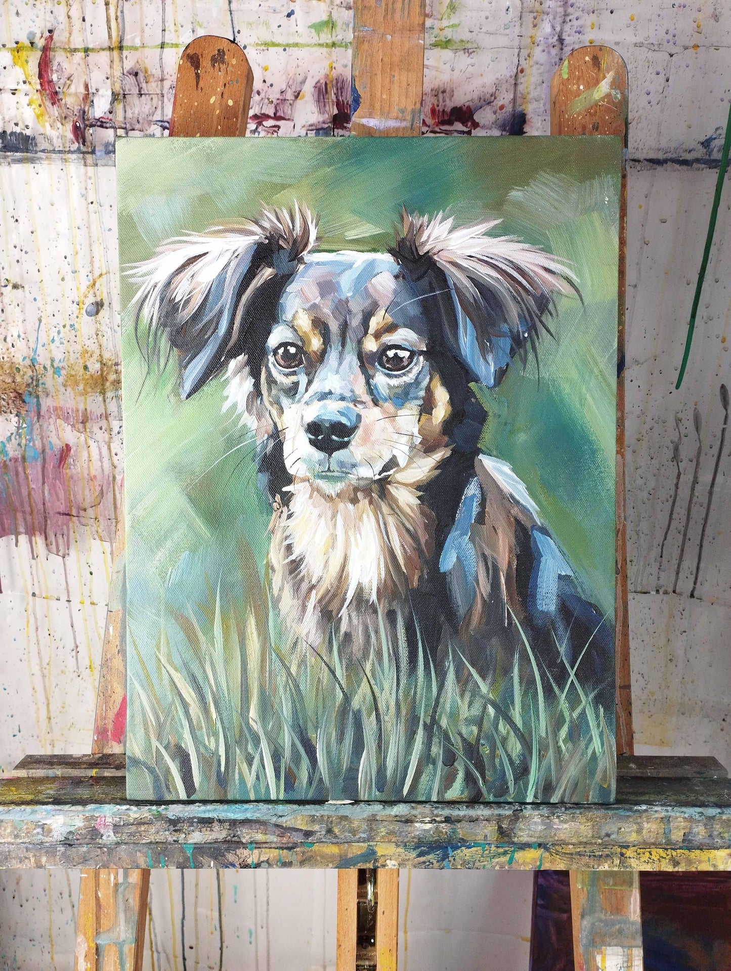 Premium Gemälde 'Chihuahua' 30 x 40 cm - Heinz