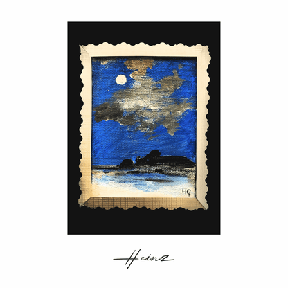Grußkarte 'Landschaft' - Heinz