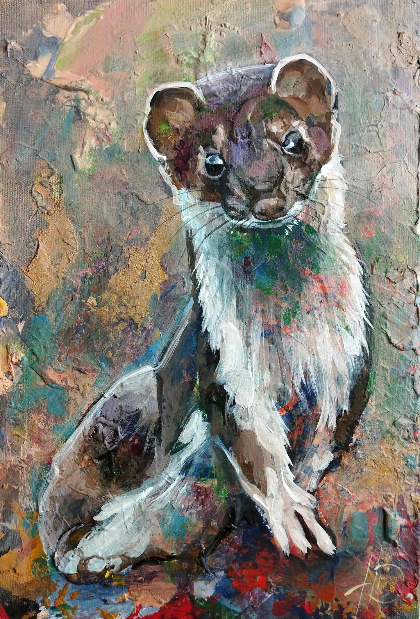 Painting 'Chihuahua' 30 x 40 cm