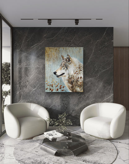 Premium Gemälde "Echo of the Wild" 112 x 95 cm - Heinz