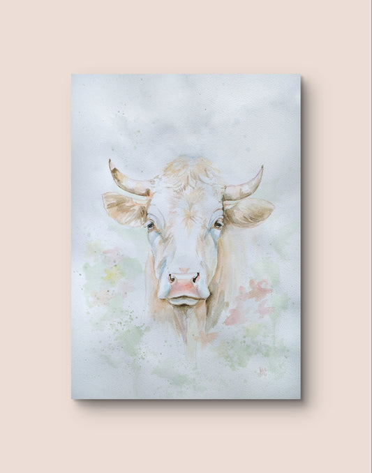 Heinz Acrylbild Gemälde „Heimat im Blütenkleid“ 30 x 40 cm