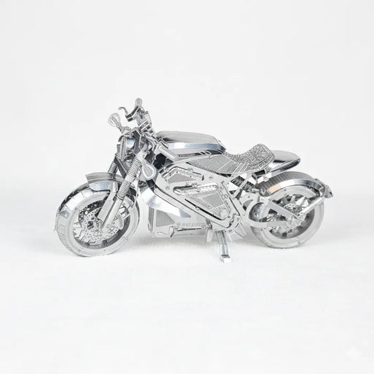 3D Puzzle Metall Teile Motorrad Räder Tank Lenker Lasercut Details