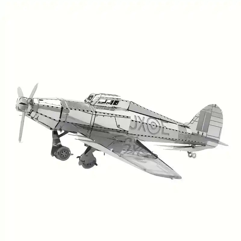 hurricane fighter metallbausatz erwachsene lasercut metall modell