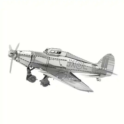 hurricane fighter metallbausatz erwachsene lasercut metall modell